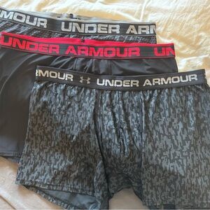 Under Armour Men's Boxer Briefs - 3 pair